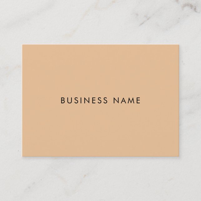 Modern Company Firm Artistic Trendy Elegant Simple Business Card (Front)