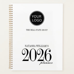 Modern Company Logo Custom 2026  Planner