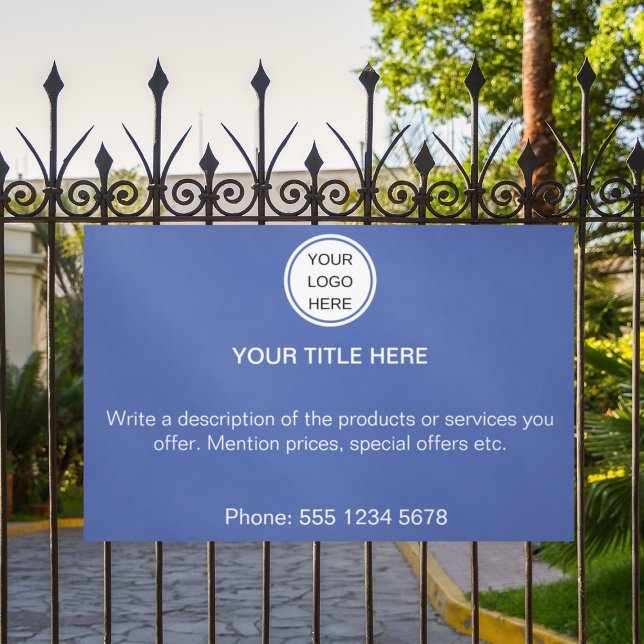 Modern Company Logo Promotional Advertising Text Banner (Creator Uploaded)