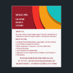 Modern Concept, Graphic Designer Advertising Flyer<br><div class="desc">Modern Concept,  Graphic Designer Advertising Flyers By The Business Card Store.</div>