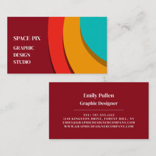 Modern Concept, Graphic Designer Business Card