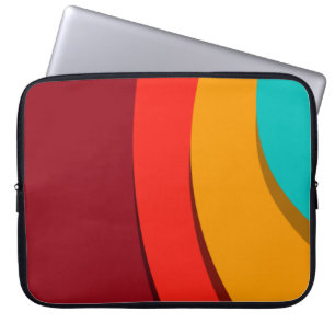Modern concept template art laptop sleeve
