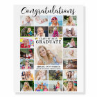 Modern Congratulations Graduate 23 Photo Collage