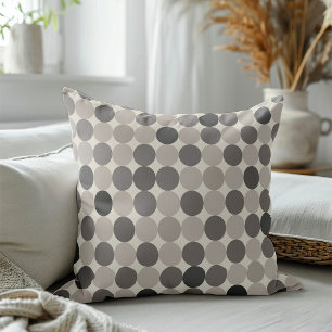 Modern Connected Dot Geometric Throw Pillow