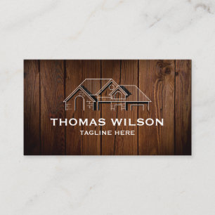 Modern Construction Handyman Carpenter Tools Busin Business Card