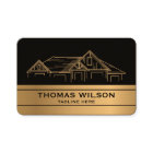 Modern Construction Handyman Carpenter Tools Gold