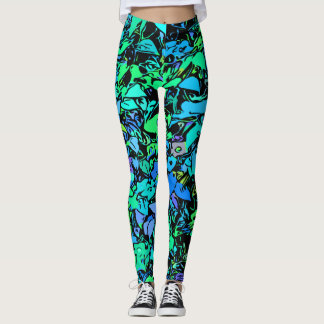 Modern Contemporary Abstract Art Leggings