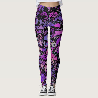 Modern Contemporary Abstract Art Leggings