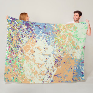 Modern Contemporary Abstract Fleece Blanket