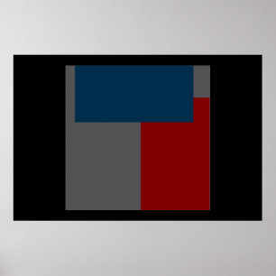 Modern Contemporary Abstract Poster