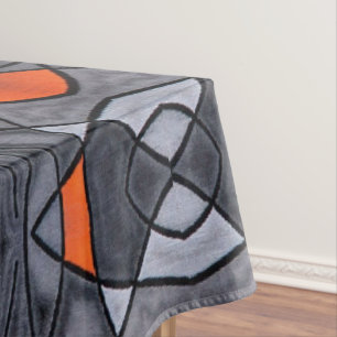 Modern Contemporary Art Tablecloth