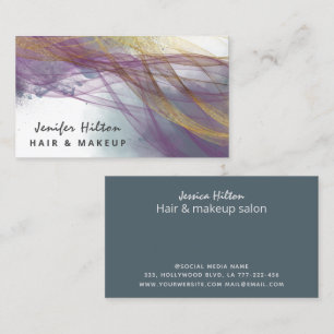 Modern Contemporary elegant abstract Business Card