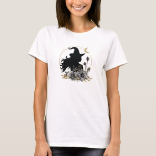Modern contemporary Halloween witch T-Shirt