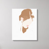 Modern Contour Portrait
