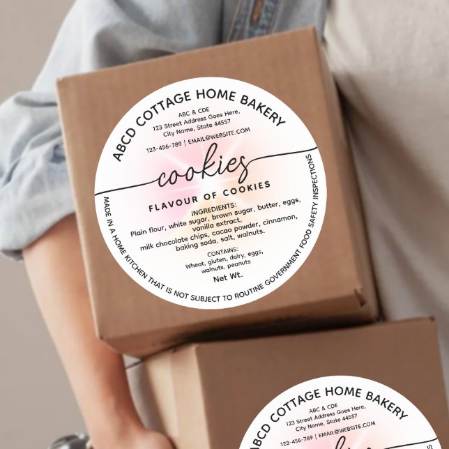 Modern Cookies Cottage Law Label (Creator Uploaded)