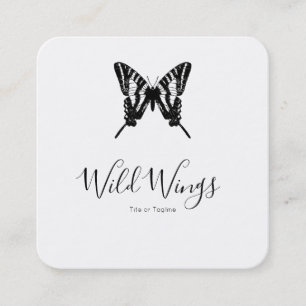 Modern Cool Butterflies Calling Card