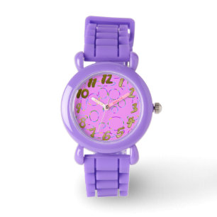 Modern Cool Circles Loops Tropical Watch