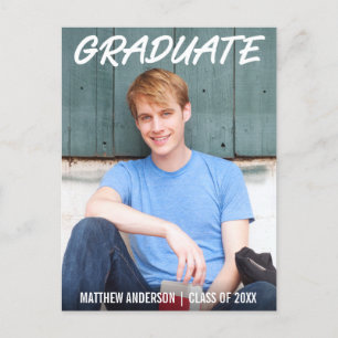 Modern Cool Graduation Party Invitation WT
