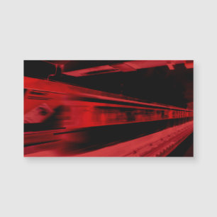 Modern, cool motion concept in red and black