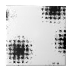 Modern, cool trendy abstract halftone dots pattern tile