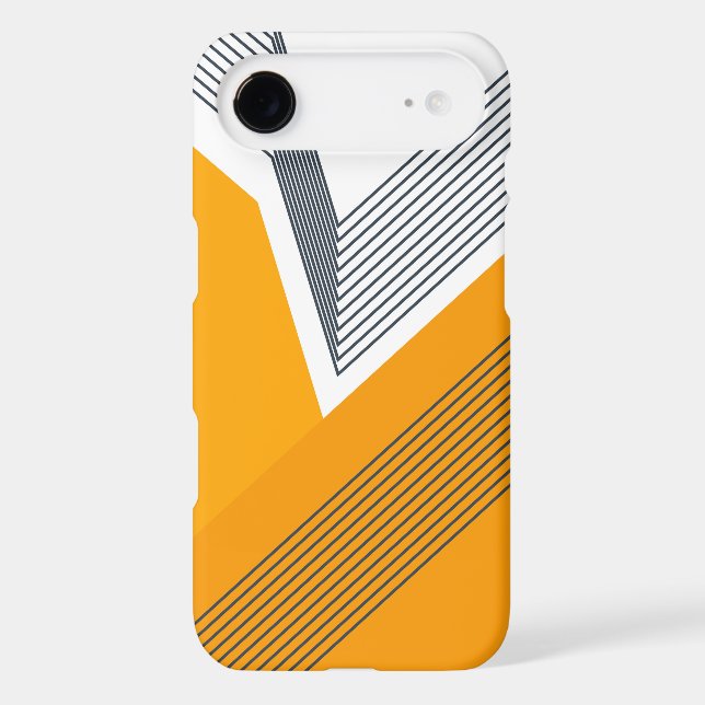 Modern, cool, trendy, urban, simple geometric art Case-Mate iPhone case (Back)