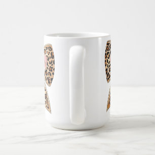 Modern coquettish bow coffee mug