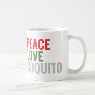 Modern Coquito Christmas Coffee Mug