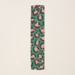 Modern Coral Pink Black Green Leopard Animal Print Scarf<br><div class="desc">This modern and trendy pattern is perfect for the stylish fashionista. It features a hand-drawn coral pink, black, and bright green safari animal print. It's elegant, cool, artsy, and unique. ***IMPORTANT DESIGN NOTE: For any custom design request such as matching product requests, color changes, placement changes, or any other change...</div>