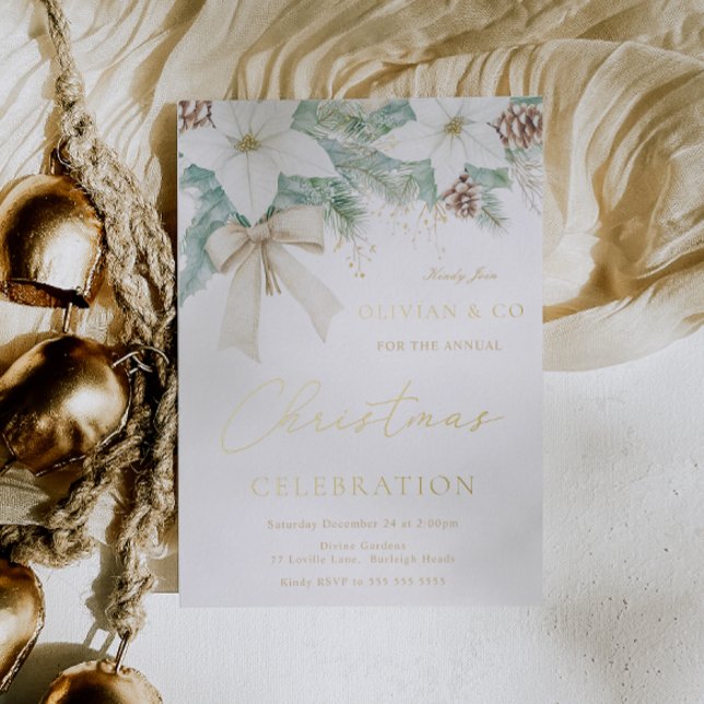 Modern Corporate Annual Christmas Party Gala Gold (Creator Uploaded)