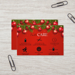 Modern Corporate Christmas Season  Business Card