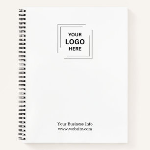 Modern Corporate Minimal Logo Branding Design Notebook