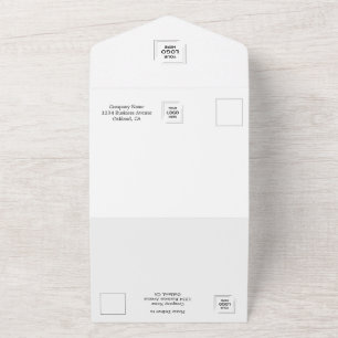 Modern Corporate RSVP Event Invitation DesignModer