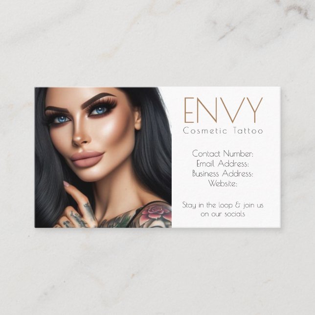 MODERN COSMETIC Business Cards (Front)