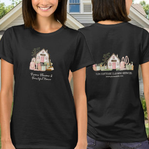 Modern Cosy Unique House Cleaning Services Teams T-Shirt
