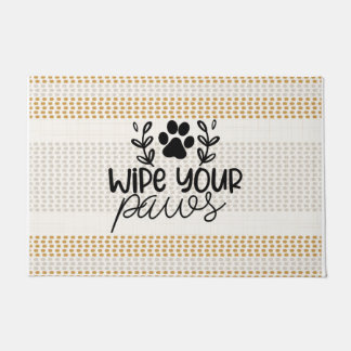 Modern Country Farmhouse, Wipe Your Paws Doormat