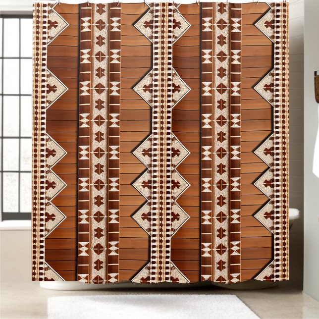 Modern Country Shower Curtain Style 2 (Creator Uploaded)