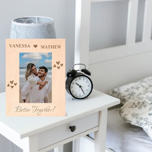 Modern Couple Best couple two soul one heart  Etched Frames