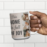 Modern Couple Family Photo & Family Quote Coffee Mug<br><div class="desc">Modern Couple Family Photo & Family Quote</div>
