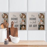 Modern Couple Family Photo & Family Quote