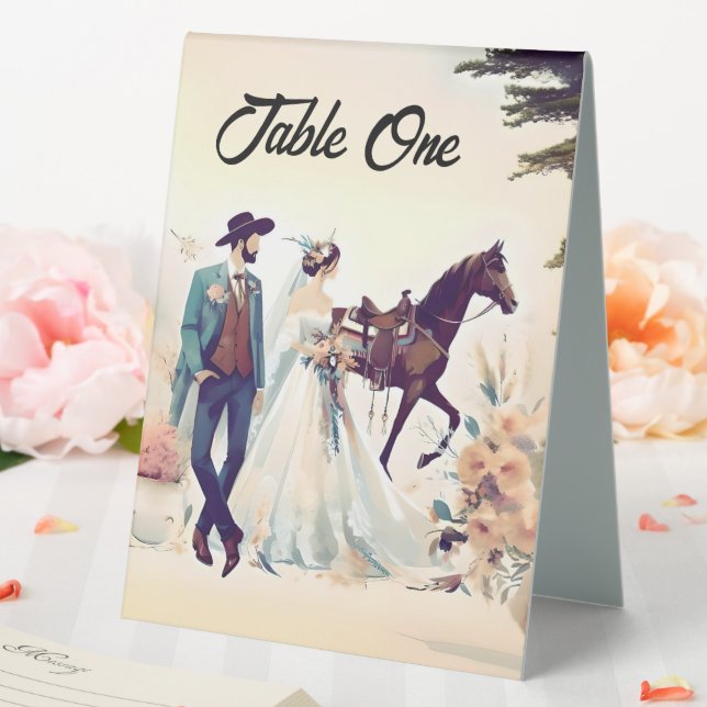 Modern Cowboy  and Bride Western Style Wedding  (In SItu (Wedding))