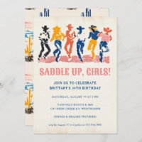 Modern Cowgirls Dancing Adult 30th Birthday Party