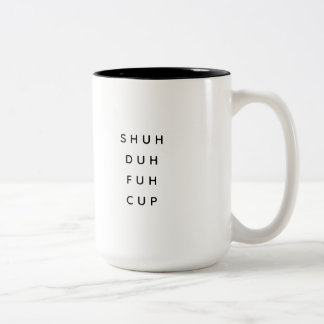 Modern Coworker Birthday Humour Quote Two-Tone Coffee Mug