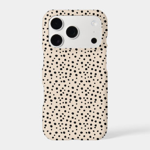 Modern Cream Polka Dot