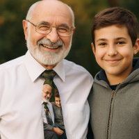 Modern Create Your Own 2-Photos Best Grandpa Ever
