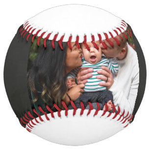 Modern Create Your Own Family Photo  Softball