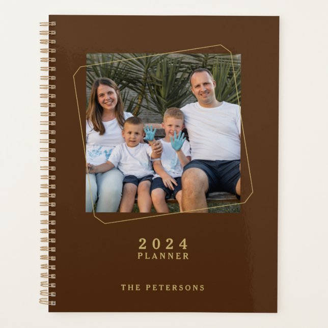 Modern Create Your Own Photo 2022 Planner (Front)