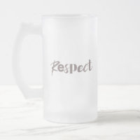 Modern, creative, cool, trendy design of Respect