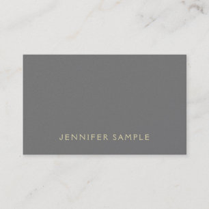 Modern Creative Elegant Pearl Finish Luxury Business Card