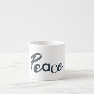 Modern, creative, urban, simple design of Peace Espresso Cup