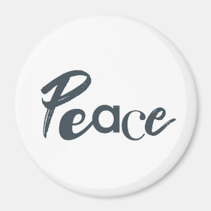 Modern, creative, urban, simple design of Peace Magnet